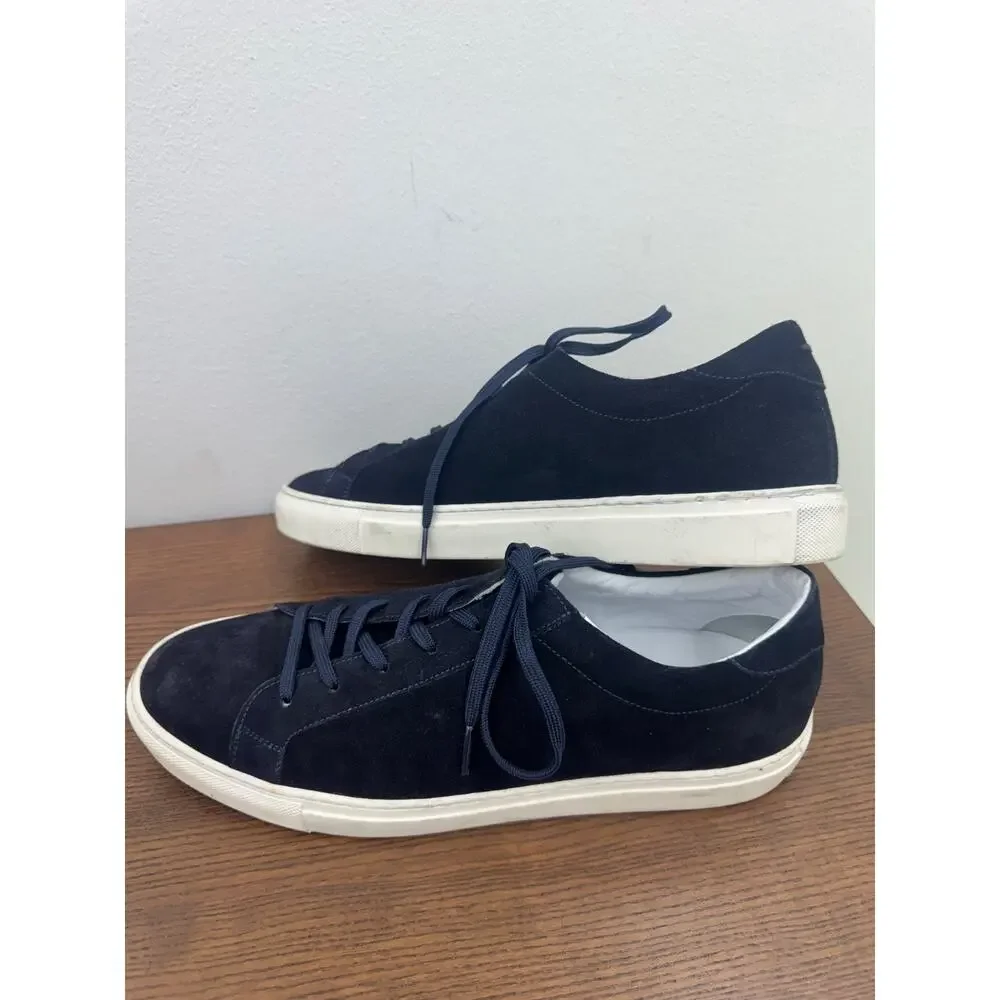 To Boot New York Mccann Sneakers Shoes Blue Lace Up Suede Size 11.5 (SH300THRIFT